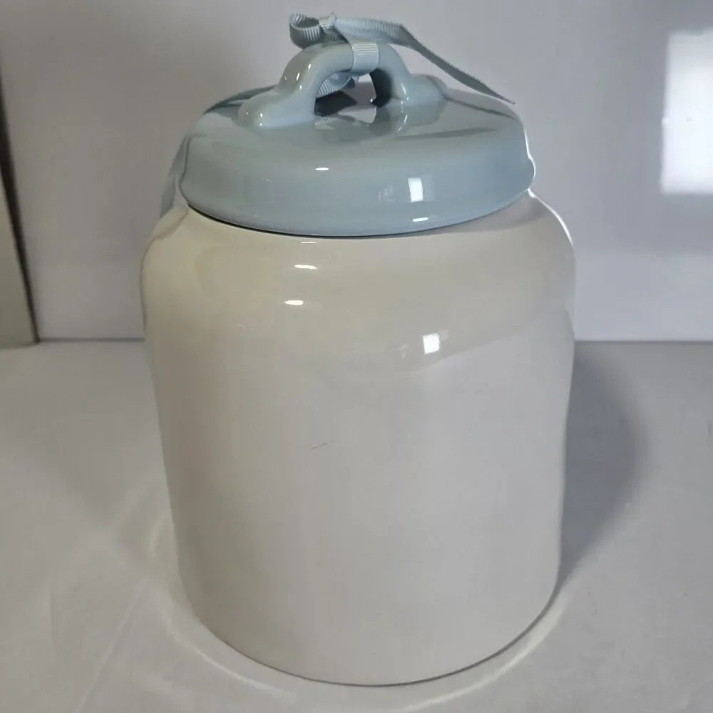 Rae Dunn Disney Cinderella Bibbidi Bobbidi Boo Ceramic Canister Cookie Jar  NWT